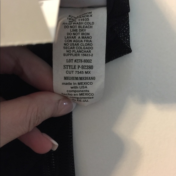 Black Bathing Suit Coverup - Picture 3 of 4